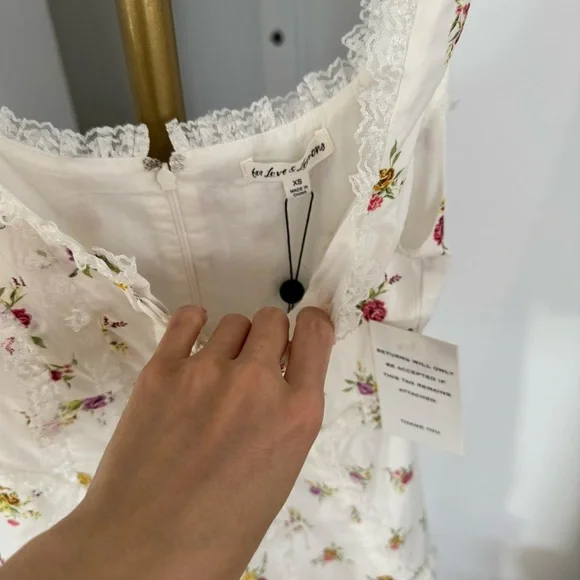 for love and lemons mini floral dress - Picture 2 of 4